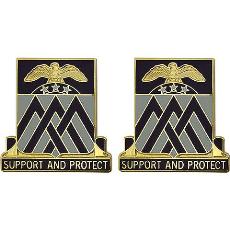 Special Troops Battalion, 29th Infantry Division Unit Crest (Support and Protect)